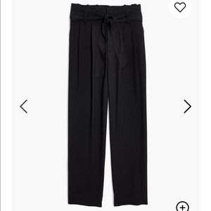 Madewell dressy paper bag pants